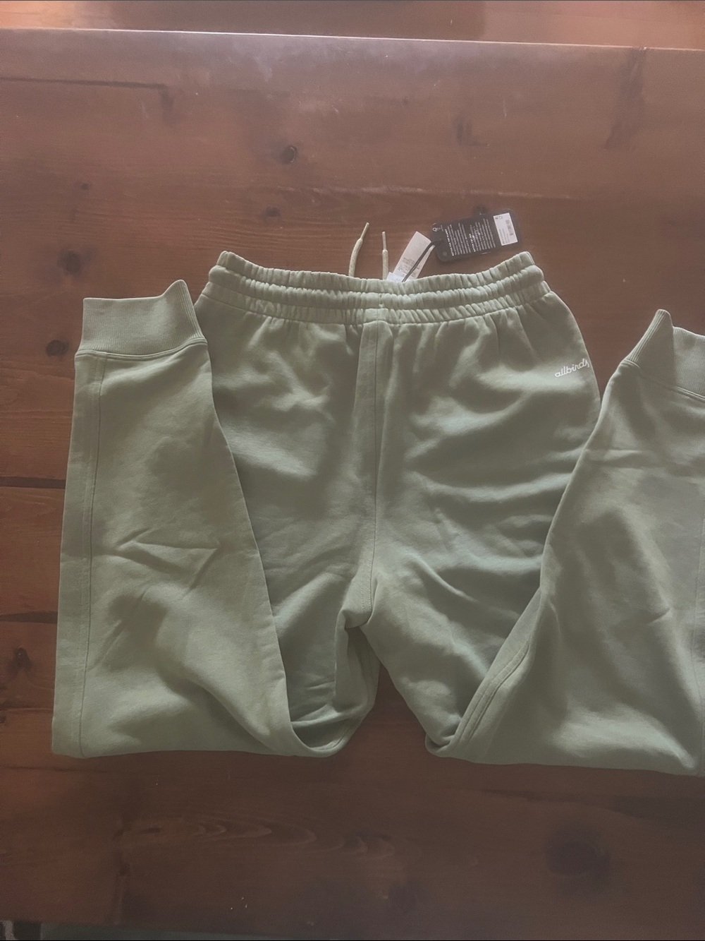 allbirds Sage Green Men's Jogger Sweatpants - Picture 7 of 8